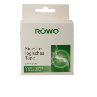 Rowo Rowo Kinesio-Tape Beige 5 cm x 5 m, 1 Rolle