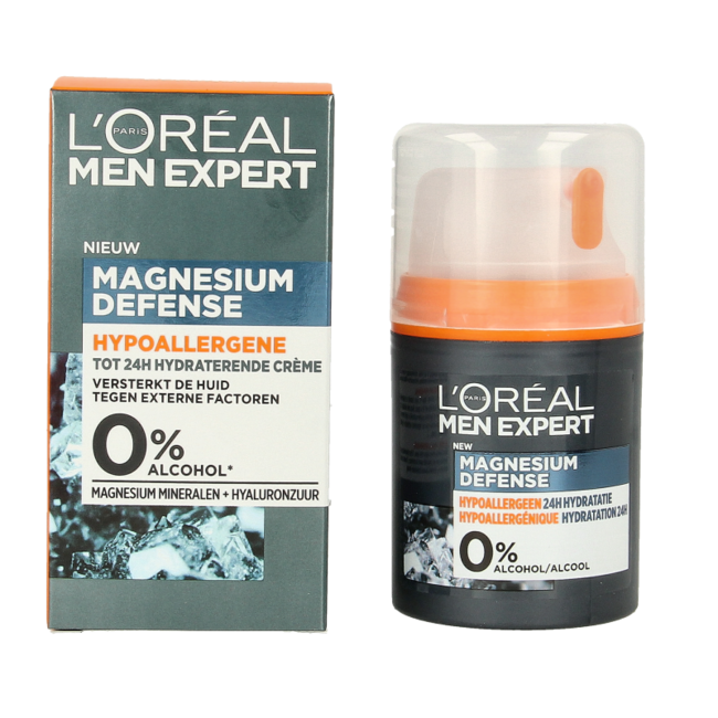 Men Expert Magnesium care day cream 50 Millilitres
