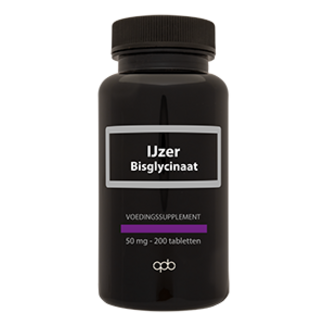 APB Holland APB Holland Bisglicinato de Hierro 500 mg 200 comprimidos