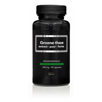APB Holland APB Holland Groene thee extract puur forte  460mg 90 Vegetarische capsules