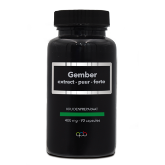 APB Holland Extracto de jengibre puro forte 400mg 90 Cápsulas vegetarianas