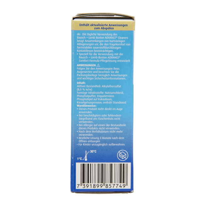 Boston Cleaner Contact Lens Solution 30ml