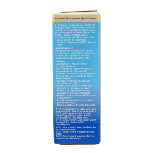 Boston cleaner lens solution 30 Millilitres