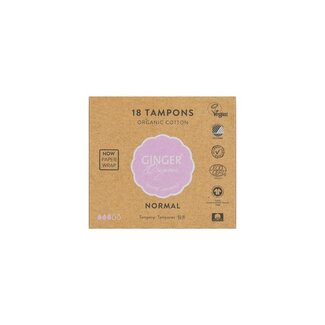 Ginger Organic Ginger Organic Tampons normaal 18 Stuks