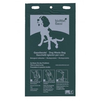 Biomat Bolsas para excrementos de perro compostables Biomat 20 x 33,7 cm 100 unidades