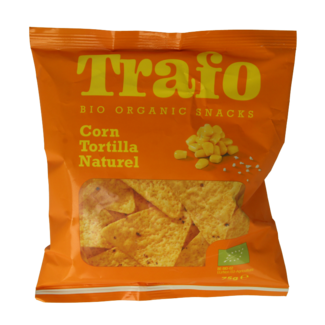 Trafo Trafo Tortilla chips natural bio 75 gramos