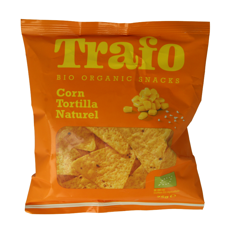 Trafo Tortilla chips naturali biologiche 75 Grammi