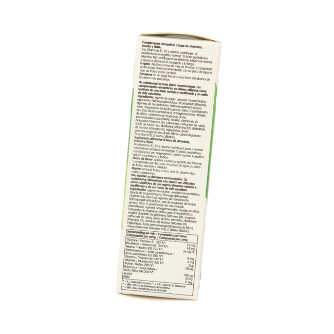 Complejo de vitamina B all day 45 comprimidos
