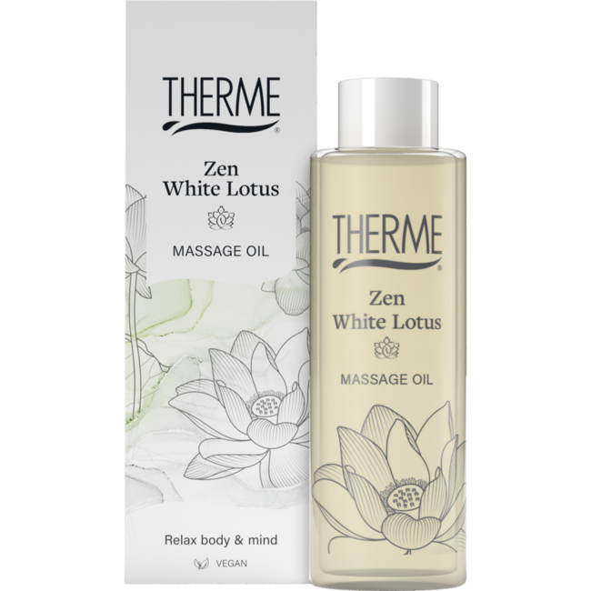 Therme Zen White Lotus Massageöl 125 ml