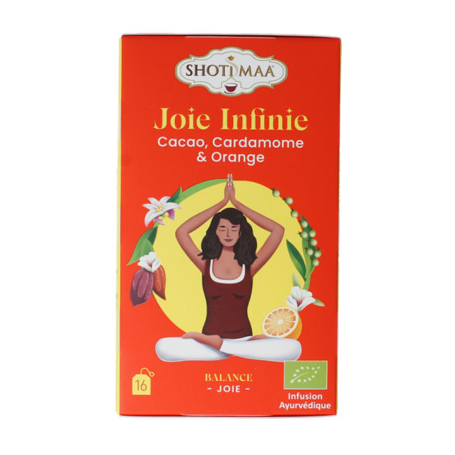 Love for life cocoa, cardamom & orange bio 16 Zakjes