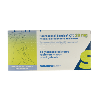 Sandoz Sandoz Pantoprazol 20 mg 14 Stück