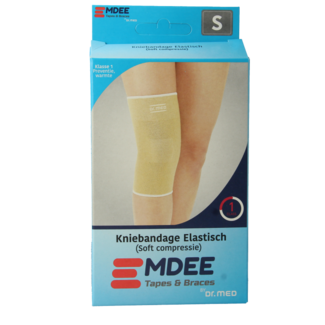 Emdee Emdee elastic knee support size S skin colour 1 piece