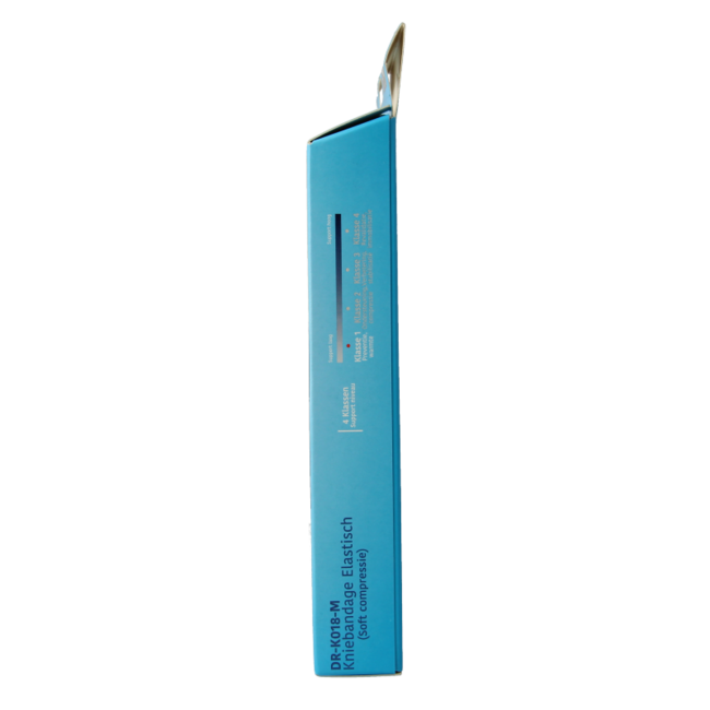 Soporte elástico de rodilla talla M color piel 1 unidad