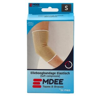 Emdee Emdee Elastic elbow support size S skin colour 1 piece