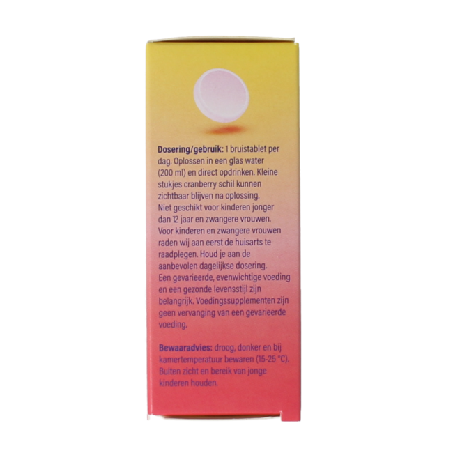 Roter Cranberry Vitamin C & Echinacea duopack 20 Effervescent Tablets