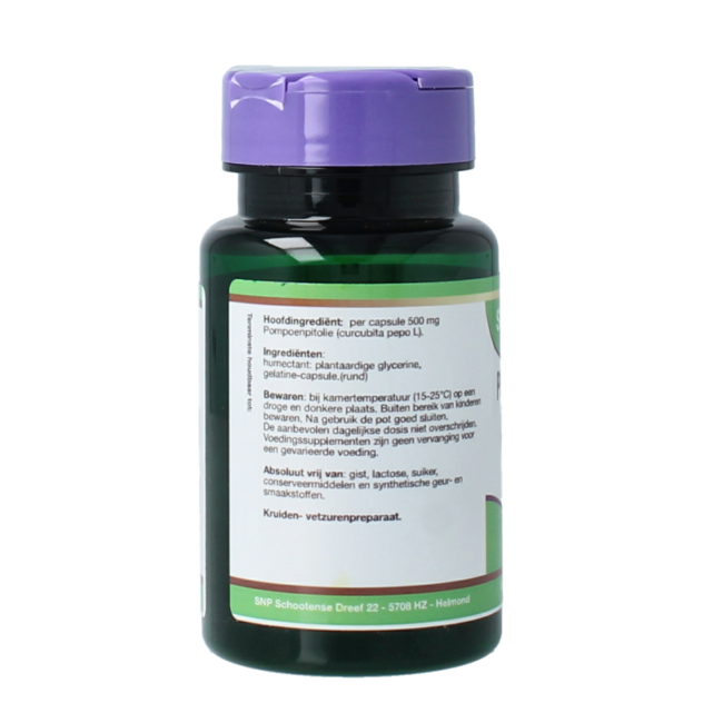 Aceite de semillas de calabaza 500mg 60 Cápsulas