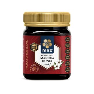 MNZ (Manuka New Zealand) Manuka New Zealand Miel de Manuka MGO 1200+ 250 gramos