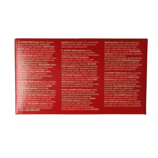 Celestial Seasonings Herbata owocowa sampler 18 torebek