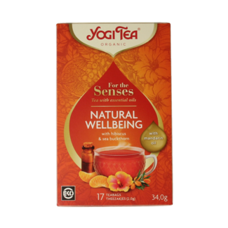 Yogi Tea Yogi Tea Für die Sinne natürliches Wohlbefinden Bio 17 Beutel