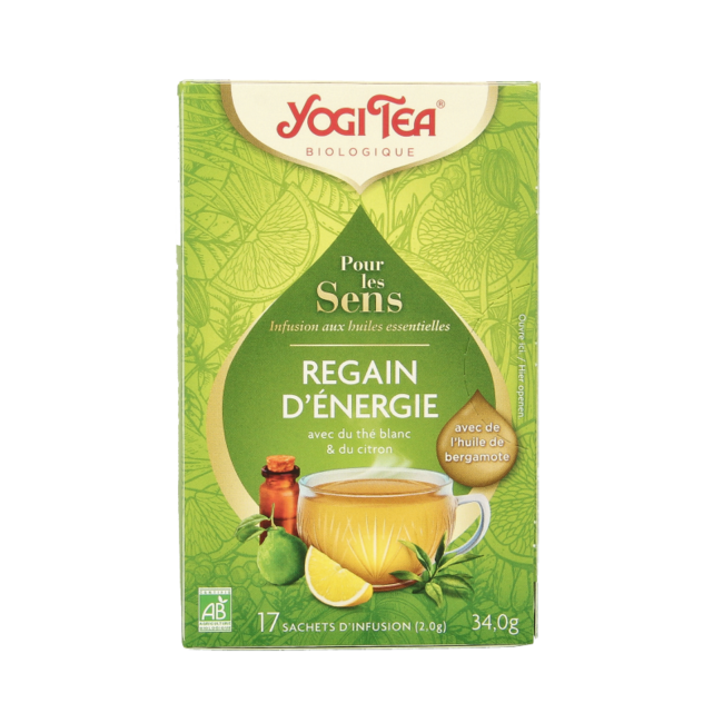 Yogi Tea For the sense natural energy organic 17 bags