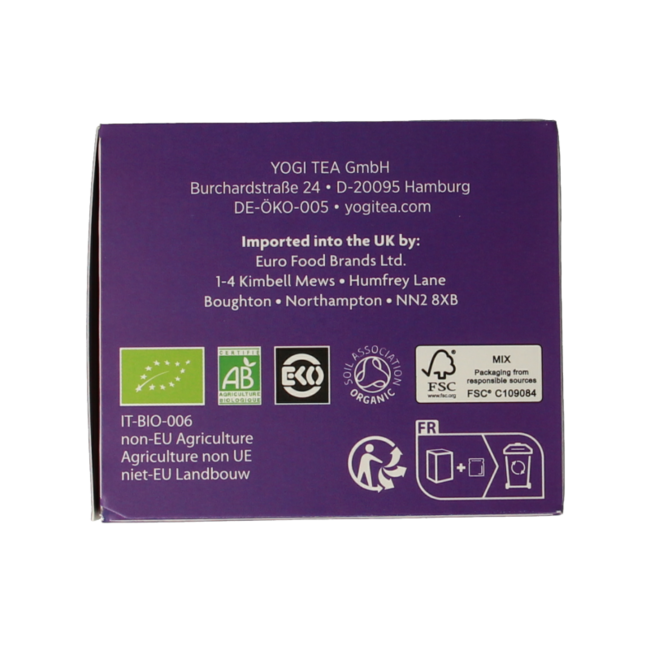 Tea for the Senses Good Night Bio 17 sachets