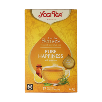 Yogi Tea Yogi Tea For the Senses Pure Happiness Bio 17 bolsitas