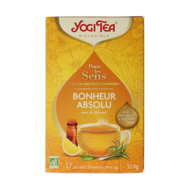 Tea for the senses pure happiness bio 17 bolsitas