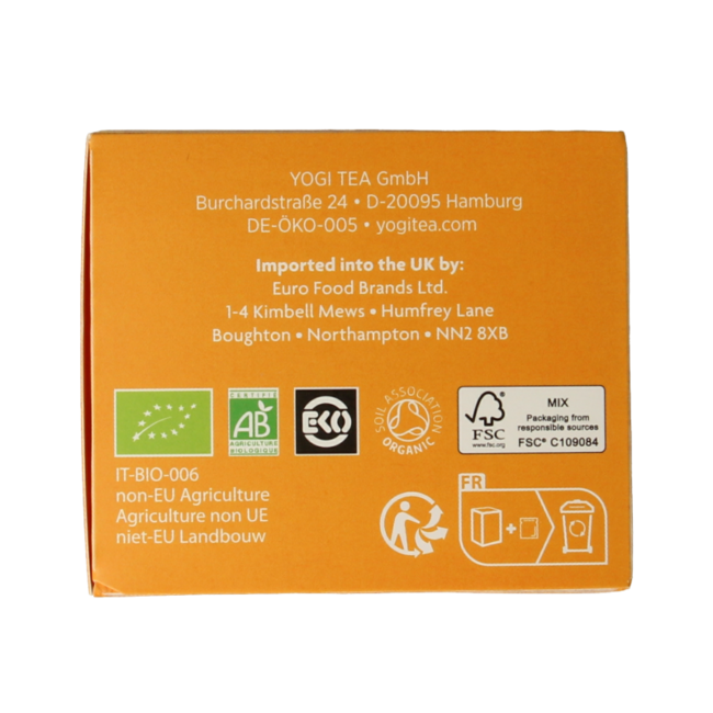 Tea for the senses pure happiness bio 17 Zakjes