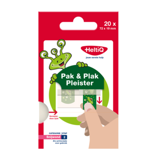 Heltiq Heltiq Pak & Plak verde 20 Pezzi