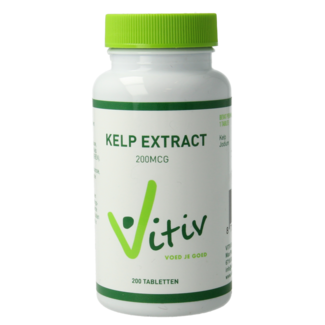 Vitiv Vitiv Extracto de Kelp 200mcg 200 comprimidos
