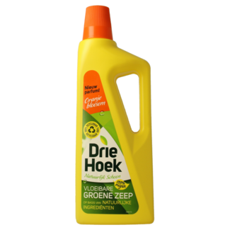 Driehoek Driehoek Jabón verde líquido flor de azahar 725 mililitros