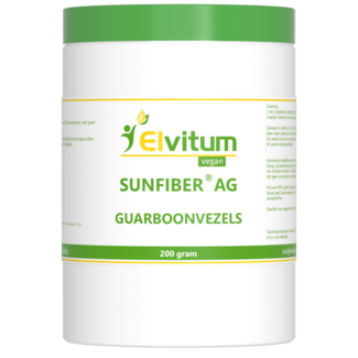 Elvitum Sunfiber AG fibra de goma guar 200 Gramos