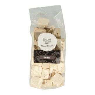 MijnNatuurwinkel MijnNatuurwinkel Fudge turrón almendra 300 gramos