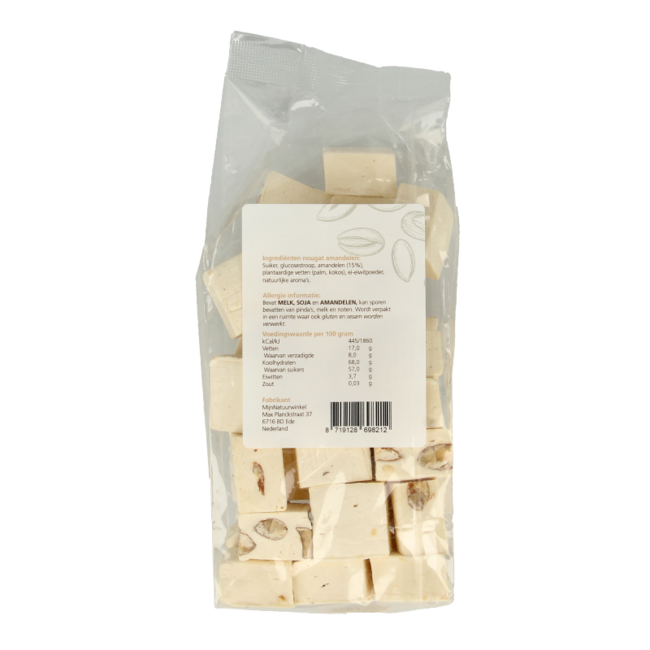 MijnNatuurwinkel Fudge de turrón y almendra 300 Gramos