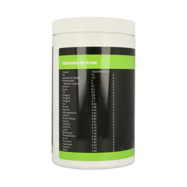 MijnNatuurwinkel Hennep proteine vegan 500 Gram