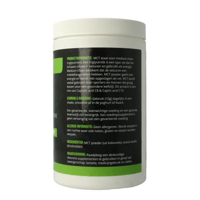 MijnNatuurwinkel Vegan MCT Powder 500g