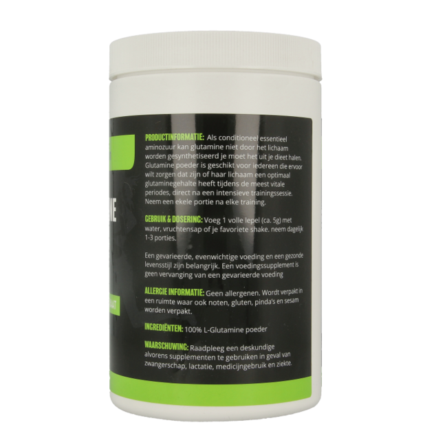MijnNatuurwinkel L Glutaminepoeder 500 Gram