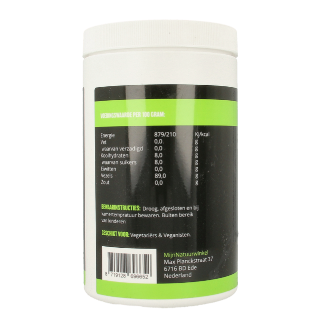 MijnNatuurwinkel Poudre d'inuline 500 g