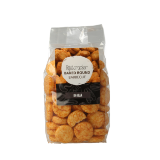MijnNatuurwinkel MijnNatuurwinkel Crackers de arroz redondos sabor barbacoa 100 gramos