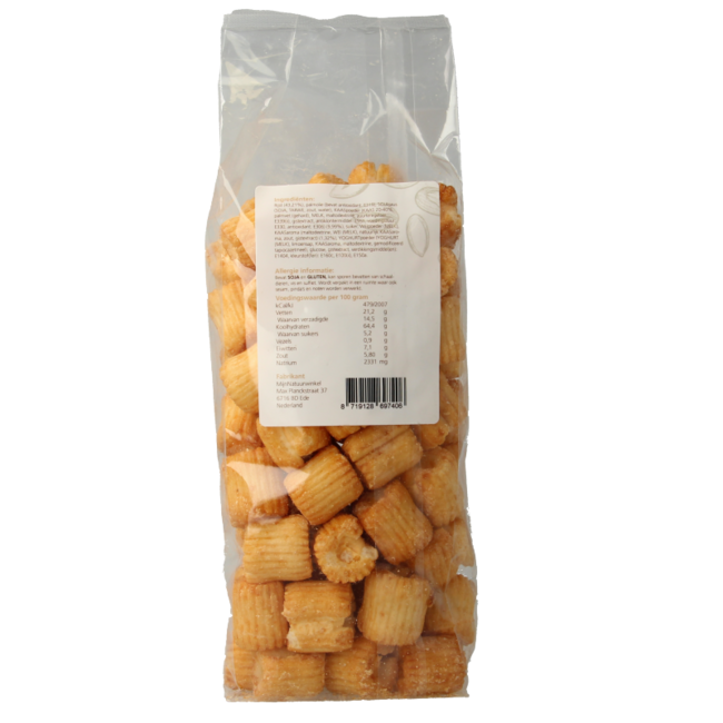 MijnNatuurwinkel Cracker di Riso al Gusto Sushi e Formaggio 200 Grammi