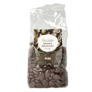 MijnNatuurwinkel MijnNatuurwinkel Granos de café moca con chocolate negro 400 gramos