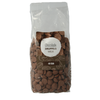 MijnNatuurwinkel MijnNatuurwinkel Milk chocolate drops 400g
