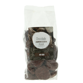 MijnNatuurwinkel MijnNatuurwinkel Albaricoques con chocolate negro 400 gramos