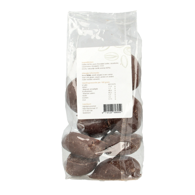MijnNatuurwinkel Chocolade dadels puur 400 Gram