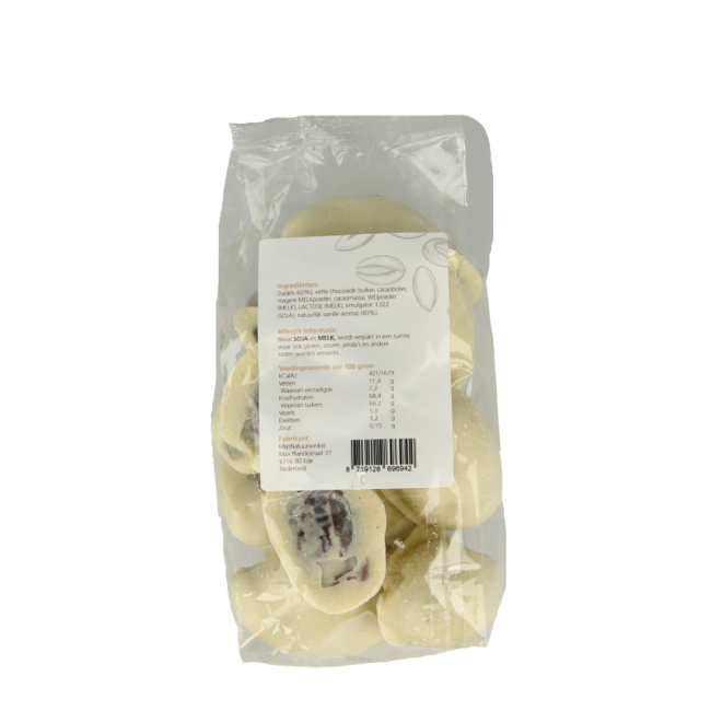 MijnNatuurwinkel White Chocolate Dates 400 Grams