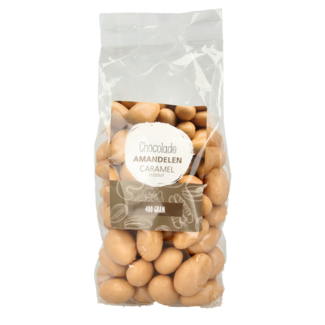 MijnNatuurwinkel Cioccolato MijnNatuurwinkel mandorle, caramello e sale marino 400 Grammi