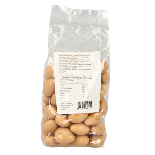 MijnNatuurwinkel Chocolate almendra caramelo sal marina 400 Gramos