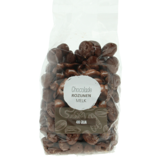 MijnNatuurwinkel Rodzynki w czekoladzie mlecznej MijnNatuurwinkel 400 Gram