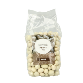 MijnNatuurwinkel MijnNatuurwinkel Cacahuètes au chocolat blanc 400 g