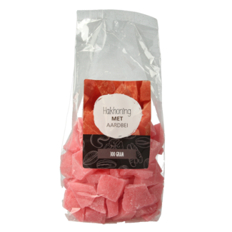 MijnNatuurwinkel MijnNatuurwinkel Strawberry Chopped Honey 300g